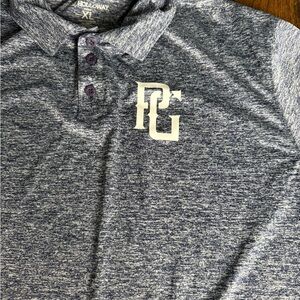 Perfect Game Holloway Heathered Navy Polo‎ XL